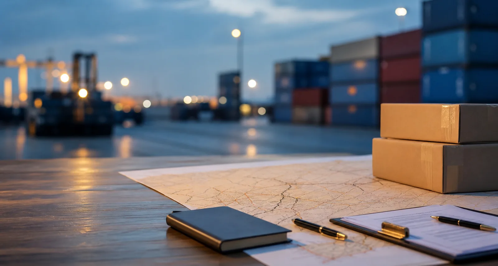 International logistics planning for supplier partnerships