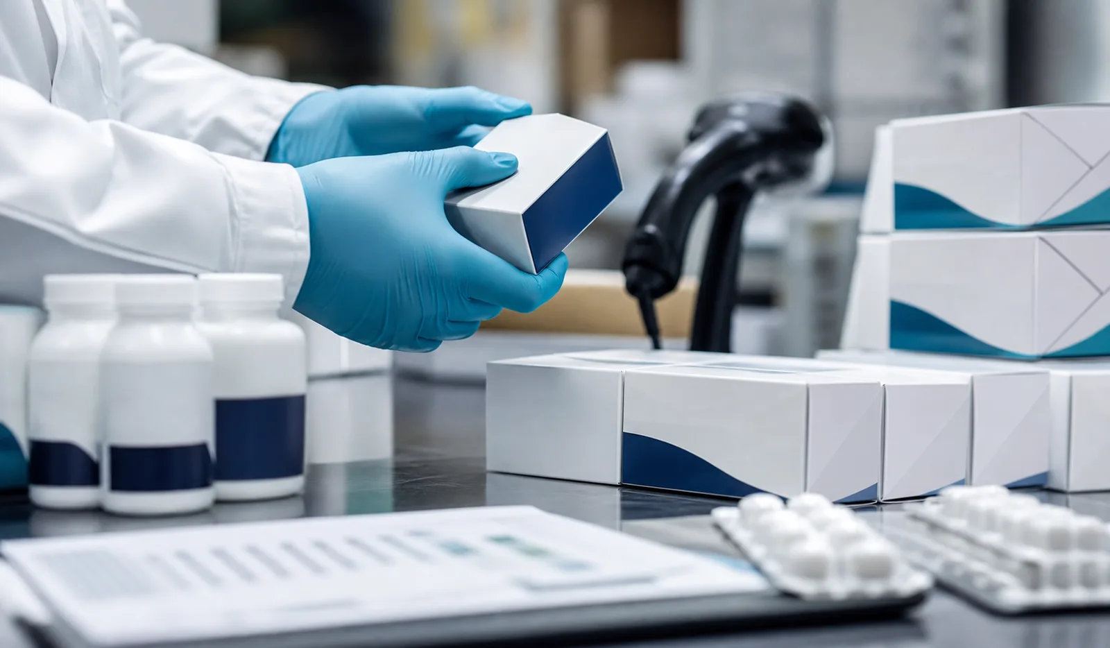 Generic pharmaceutical and nutraceutical products prepared for distribution